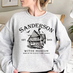 Retro Sanderson Sweatshirt, Vintage Sanderson Witch Sweatshirt, Witch Sisters Sweatshirt, Halloween Tee, Witch Museum Sw