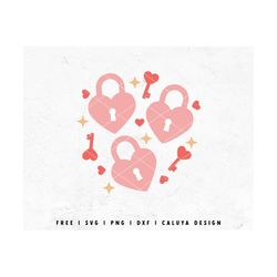 Valentines Day SVG | Heart Lock SVG | Valentine Libbey Can Wrap svg | Cute Heart SVG | V-day svg | Girls Valentine Cricu