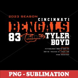 Bengals Sublimation PNG - Exclusive Boyd Design - Level up your 2023 game
