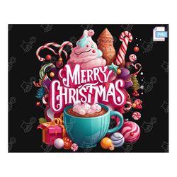 Mug-tastic Hilarity Extravaganza: Unwrap the Chuckles with Hot Cocoa PNG - Where Kids' Christmas Dreams and Trendy Desig