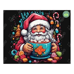 Santa's Belly Laughs: Santa Claus PNG - Delight in the Jolly Laughs of Christmas, Santa, and Design for an Unforgettable