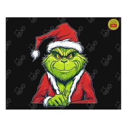 Grinch Christmas PNG File - Instant Download, Digital Download, Sublimation PNG - Christmas Grinch, Sublimation Designs