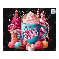 Mug-tastic Hijinks Unleashed: Hot Cocoa PNG - Because Christmas Mug PNGs Should Come with Extra Laughs, Merry Mug Magic,