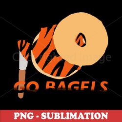 Delicious Bagels - Mouthwatering Flavors - Ready-to-Print Sublimation PNG