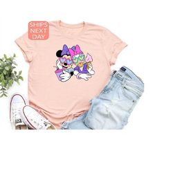 Retro Minnie and Daisy Face Shirt, Best Friends Minnie and Daisy Shirt, Disney Sweatshirts, Disney Besties Shirts, Theme