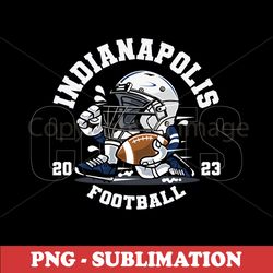 Indianapolis Football - Sublimation PNG Digital Download - High-definition Graphics for Ultimate Fan Gear