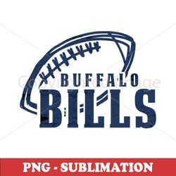 Buffalo Bills Football PNG - Sublimation Digital Download File - Level up your fan game with this high-res design