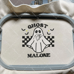 Famous Ghost Character Embroidery Design, Spooky Vibes Embroidery Machine File, Spooky Halloween Embroidery Design, Instangt Download