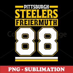 Pittsburgh Steelers - Freiermuth 88 - Exclusive Sublimation PNG Digital Download