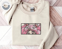 Pink Girl Anime Embroidery Designs, Inspired Anime Embroidery, Sailor Moon Embroidery, Anime Embroidery Designs, Instant Download