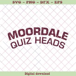 Sex Education Moordale Quiz Heads SVG Digital Cricut File