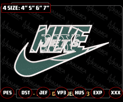 NIKE NFL New York Jets Logo Embroidery Design, NIKE NFL Logo Sport Embroidery Machine Design, Famous Football Team Embroidery Design, Football Brand Embroidery, Pes, Dst, Jef, Files