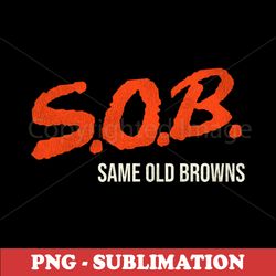 Cleveland Browns Sublimation PNG - Bold New Era - Instant Download