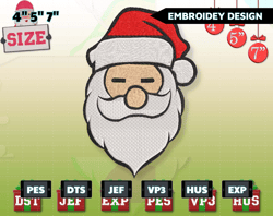 Santa Claus Embroidery Designs, Christmas Embroidery Designs, Merry Xmas Embroidery Designs, Mini Embroidery Designs