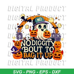 Boy Ghost No Diggity Bout To Bag It Up PNG Download File