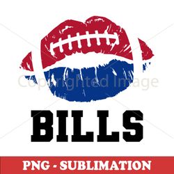 Buffalo Bills Vintage Logo - High-Quality Sublimation PNG File Instant Download - Perfect for Retro Sports Apparel
