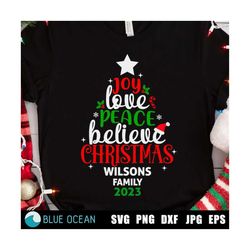 Christmas 2023 SVG, Family Christmas 2023 SVG, Christmas family shirt 2023 SVG, Christmas tree svg