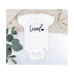 loved SVG, Baby shirt svg, Baby bodysuit svg, Baby Tee svg, cute baby svg, new to the crew svg, adorable baby svg, new b