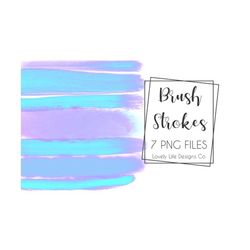 purple watercolor brush stroke png | paint brush strokes clip art | lavender colored brush stroke clip art | blue waterc