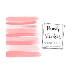 watercolor brush stroke png | paint brush strokes clip art | coral colored brush stroke clip art, pink colored png, pain