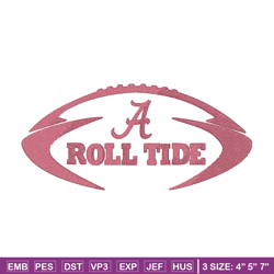 Alabama Crimson Tide embroidery, Alabama Crimson embroidery, Football embroidery, NCAA embroidery, Sport design, NCAA13