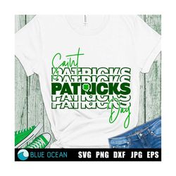 St.Patricks day SVG, St Patricks stacked words, St Patricks shirt SVG, St.Patricks cut files