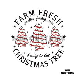 Groovy Farm Fresh Christmas Tree SVG Digital Cricut File
