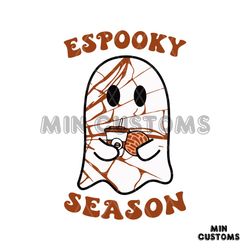 Espooky Season Conchas Ghost SVG Cutting Digital File