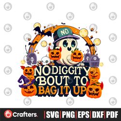 Boy Ghost No Diggity Bout To Bag It Up PNG Download File
