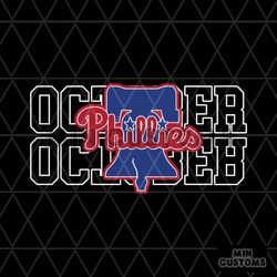 Philadelphia Phillies Red October Phillies SVG Digital File