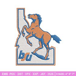 boise state broncos embroidery, boise state embroidery, football embroidery, ncaa embroidery, sport embroidery, ncaa20