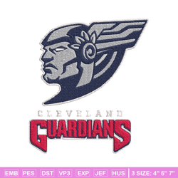 Cleveland Guardians embroidery, Cleveland Guardians embroidery, Football embroidery design, NCAA embroidery, NCAA26