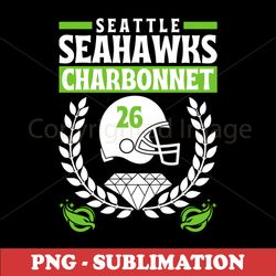 Seattle Seahawks Sublimation Digital Download - Charbonnet 26 Edition 2 - Instantly Level Up Your Seahawks Fan Gear
