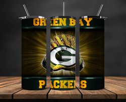 Green Bay Packers Tumbler, Packers Logo, NFL, NFL Teams, NFL Logo, NFL Football Png, NFL Tumbler Wrap 45