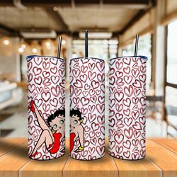 Betty Boop Tumbler Wrap , Betty Boop Png 07