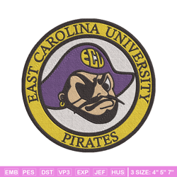 East Carolina Pirates embroidery, East Carolina Pirates embroidery, Football embroidery design, NCAA embroidery. (37)