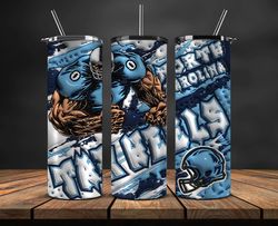 Football Mascot Colleges 3d Tumbler Wrap , Football Tumbler Png ,Nfl Tumbler Wrap 08