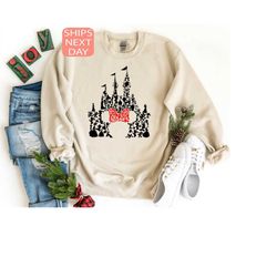 Disney Minnie Sweatshirt, Disney Sweatshirt, Disney Castle Sweatshirt, Disney Hoodie, Disney Minnie Shirt, Magic Kingdom
