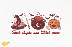 Halloween Witch Vibes PNG Sublimation
