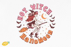 Halloween Hot Witch PNG Sublimation