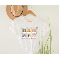 Winnie The Pooh Tshirt, Kids Cartoon Shirts, Bear Winnie Piglet Eeyore Tigger Shirt, Gift For Kids, Toddler Shirt, Unise