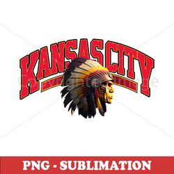 Kansas City Varsity Football - High-Quality Sublimation Design - Inspire Team Spirit