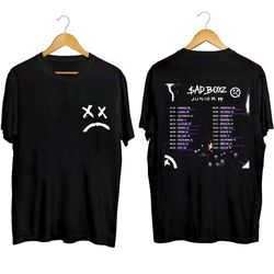 Junior H 2023 Concert Shirt, US Sad Boyz Tour 2023 Shirt, Sad Boyz 2023 Concert Shirt