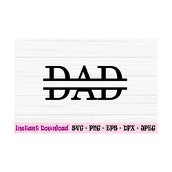 dad svg, dad monogram svg, father's day svg, dad split name svg, Dxf, Png, Eps, jpeg, Cut file, Cricut, Silhouette, Prin