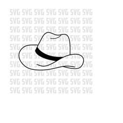 cowgirl hat svg, cowgirl svg, cowboy hat svg, cute cowgirl hat svg, png, digital download, svg file for cricut