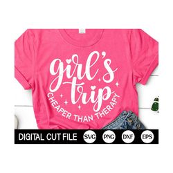 Girl's Trip Svg, Vacation Svg, Summer Quote Svg, Girls Weekend, Beach Svg, Summer Vacation Shirt Svg, Png, Svg Files For