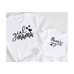 girl mama svg, mamas girl svg, mother's day svg, mommy and me svg, Dxf, Png, Eps,jpeg, Cut file, Cricut, Silhouette, Pri