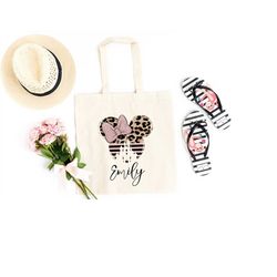 Custom Minnie Tote Bag 7, Custom Women Tote, Hen Do Party Bag, Mother Day Gift, Bridal Party Bag, Gift For Mom, Bridesma