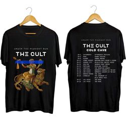 The Cult West Coast Fall Tour 2023 Shirt, The Cult Under The Midnight Tour 2023 Shirt