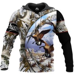 Duck Hunting 3D All Over Print | Hoodie | Unisex | Full Size | Adult | Colorful | HT4967